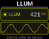 Pantalla del P-Bit: Llum
