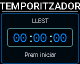Pantalla del P-Bit: Timer