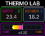 P-Bit Thermo Lab screen