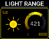 P-Bit Light screen in the Range view