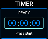 P-Bit screen: Timer, ready