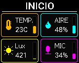 Pantalla del P-Bit: Inicio