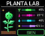 Pantalla del P-Bit: Planta Lab