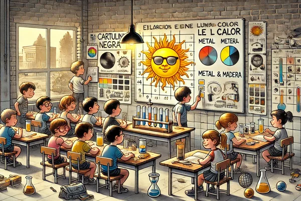 ¿Cómo afecta la luz al calor?