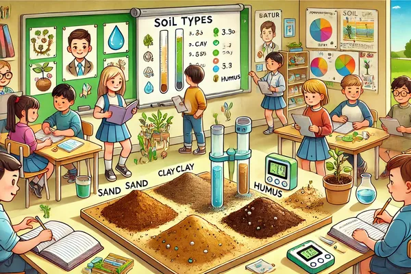Diferentes Tipos de Suelo y su Capacidad de Retención de Agua