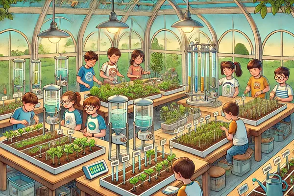 Influencia de la Luz, Humedad y Temperatura en el Crecimiento Vegetal